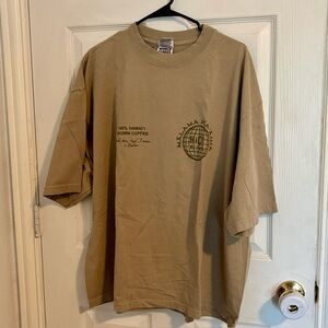 Oversized Hawaiian Coffee T-Shirt